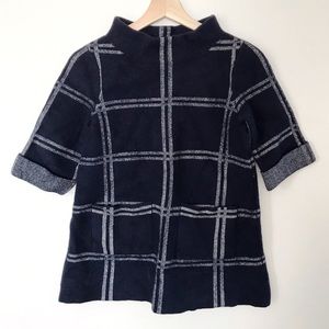 Anthropologie Navy Blue Sweater